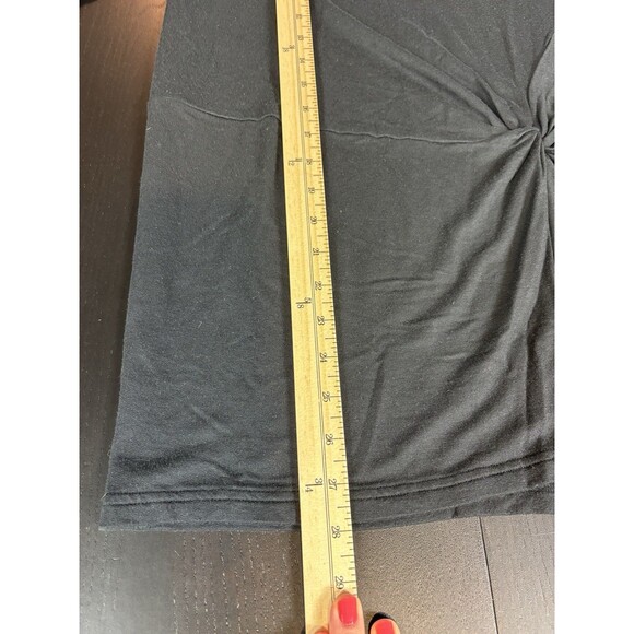 Athleta Nirvana Twist Clarity Sweatshirt Tunic Black Small Long Sleeve - Picture 8 of 10